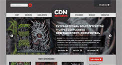 Desktop Screenshot of cdnrecords.com